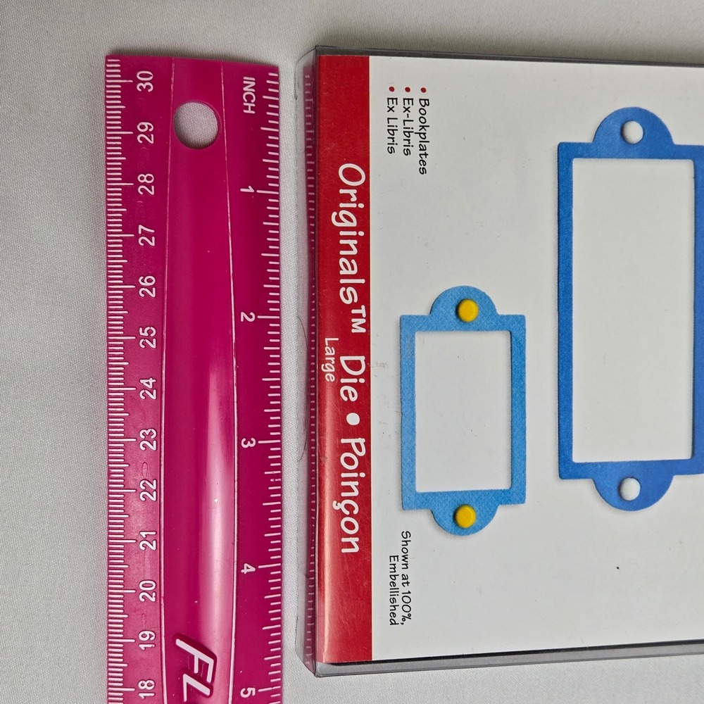 Sizzix Originals Die Large Bookplates 654978 - Picture 9 of 11
